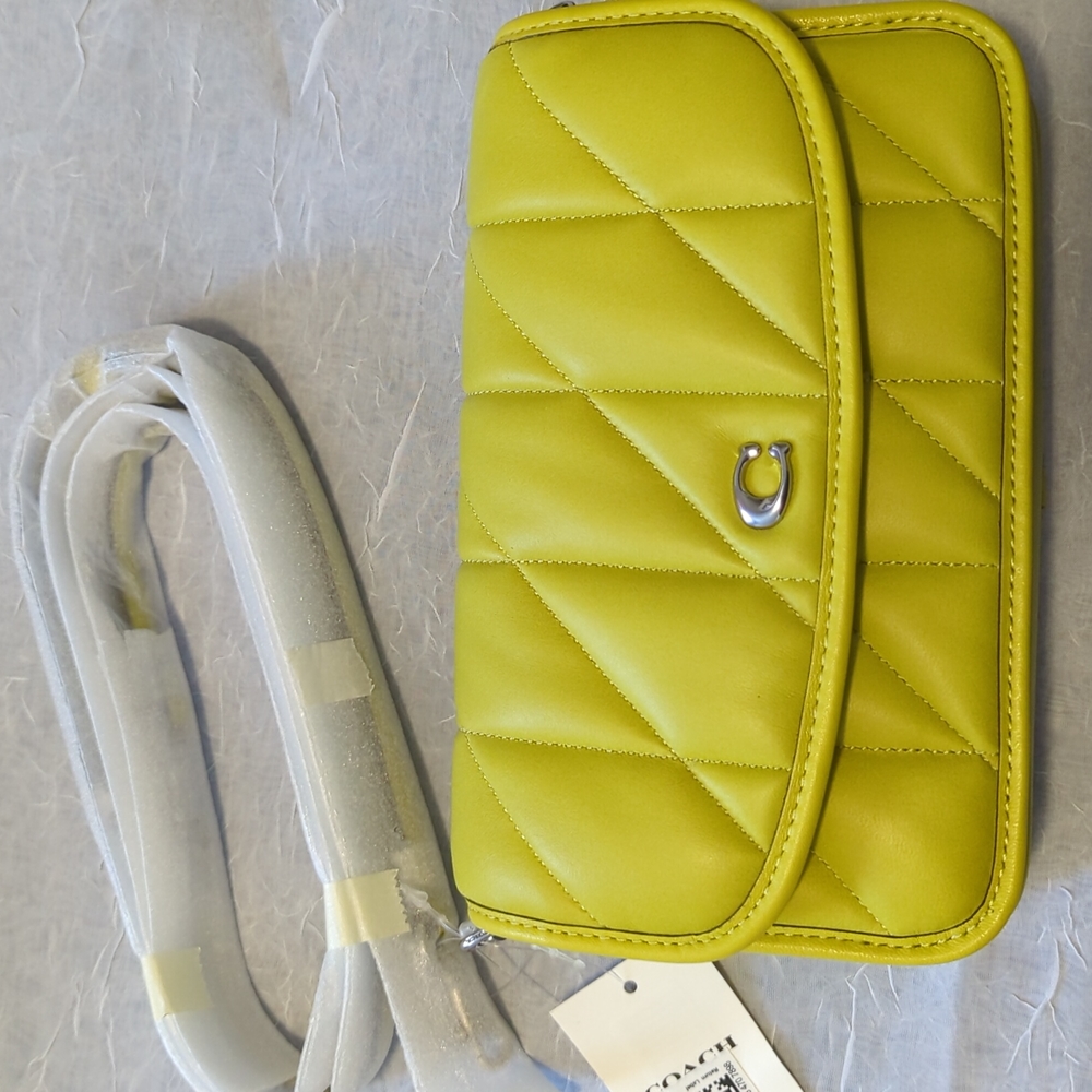 Quilted leather Hayden coach shoulder bag